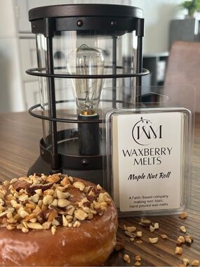 Hand Crafted Maple Nut Roll Scented Wax Melts